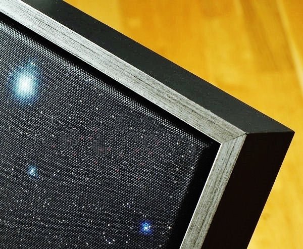Sternbild Waage - Leinwandbild mit Rahmen, 33x43 cm